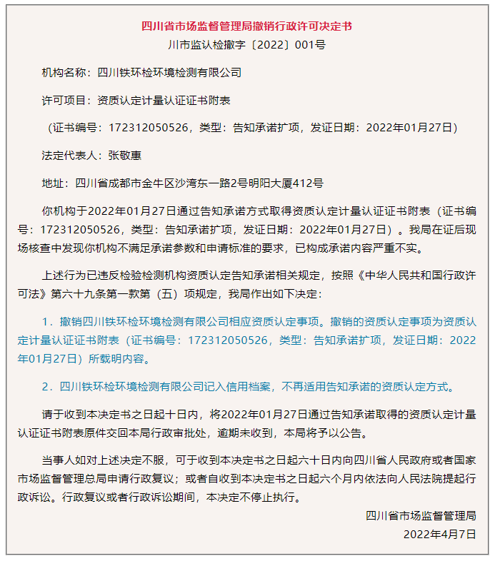 最高處罰百萬！一大批計量、檢測機(jī)構(gòu)相關(guān)違法案件被查處曝光